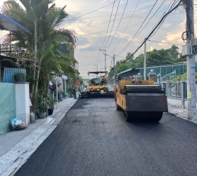 Hoàn thành nâng cấp sửa chữa đường Tân Hiệp 17